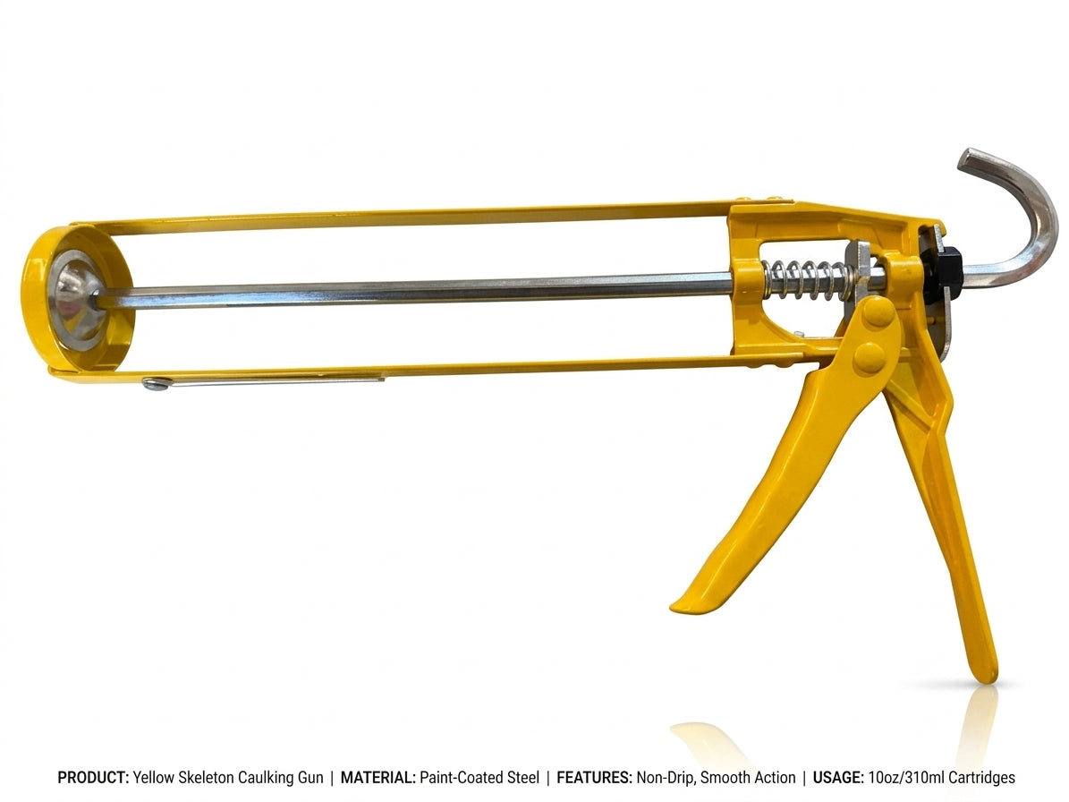 Lakma Skeleton Caulking Gun (yellow)