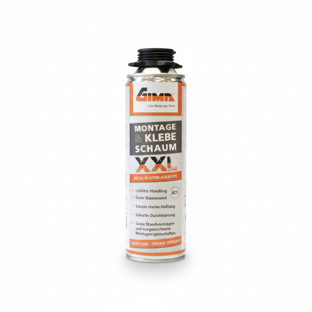 Expanding foam XXL 42L yield (can)