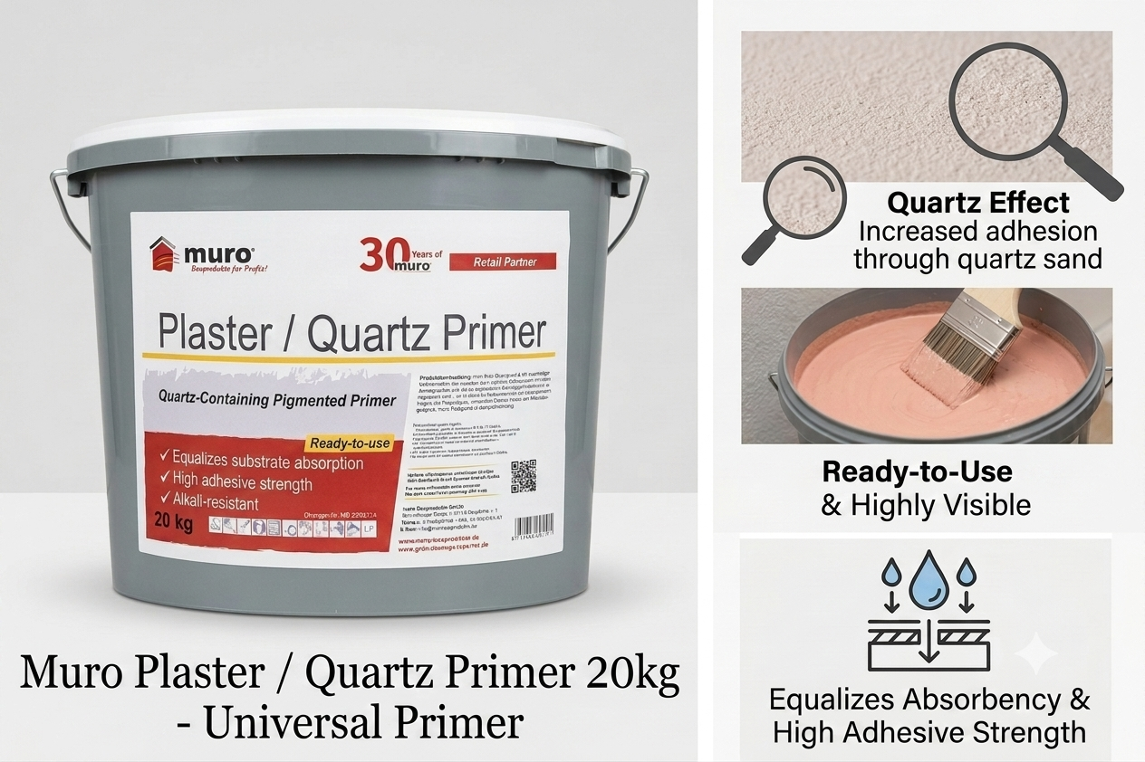Plaster/quartz primer (20kg bucket)