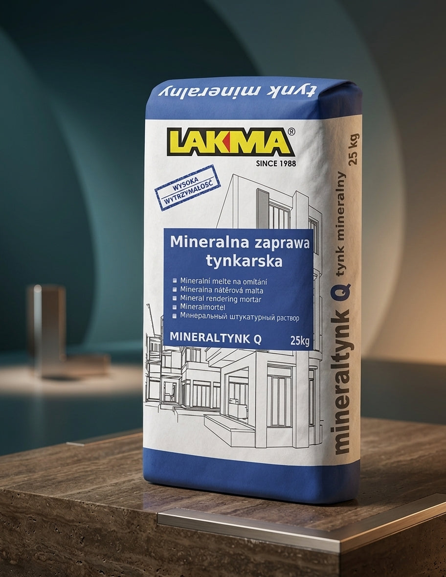 Lakma Mineraltynk Q mineral thin-coat render (25kg)