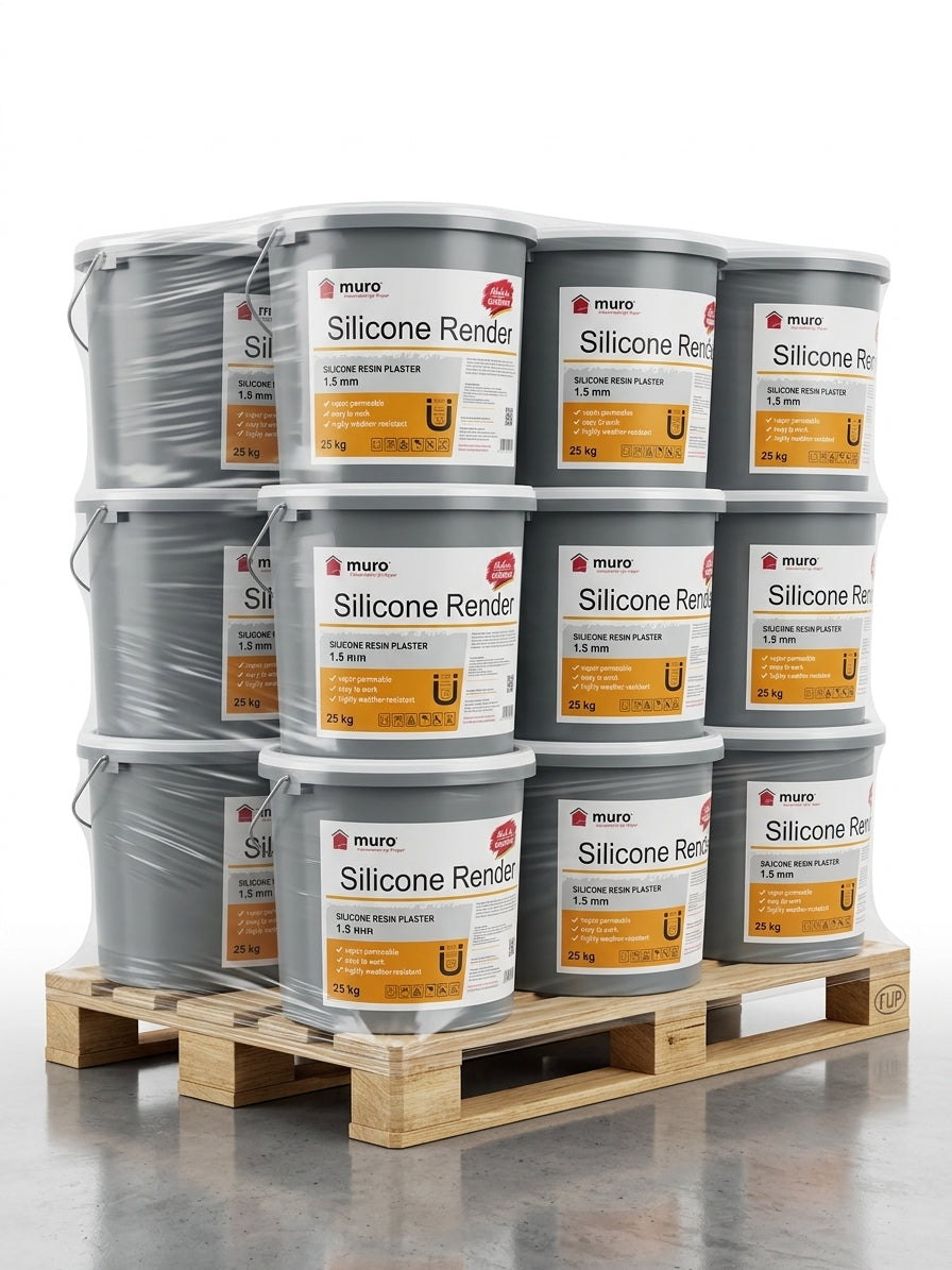 Muro Silicone Render 1.5mm (25kg bucket)
