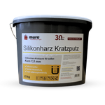 Silicone resin scratch plaster 1.5mm (25kg bucket)