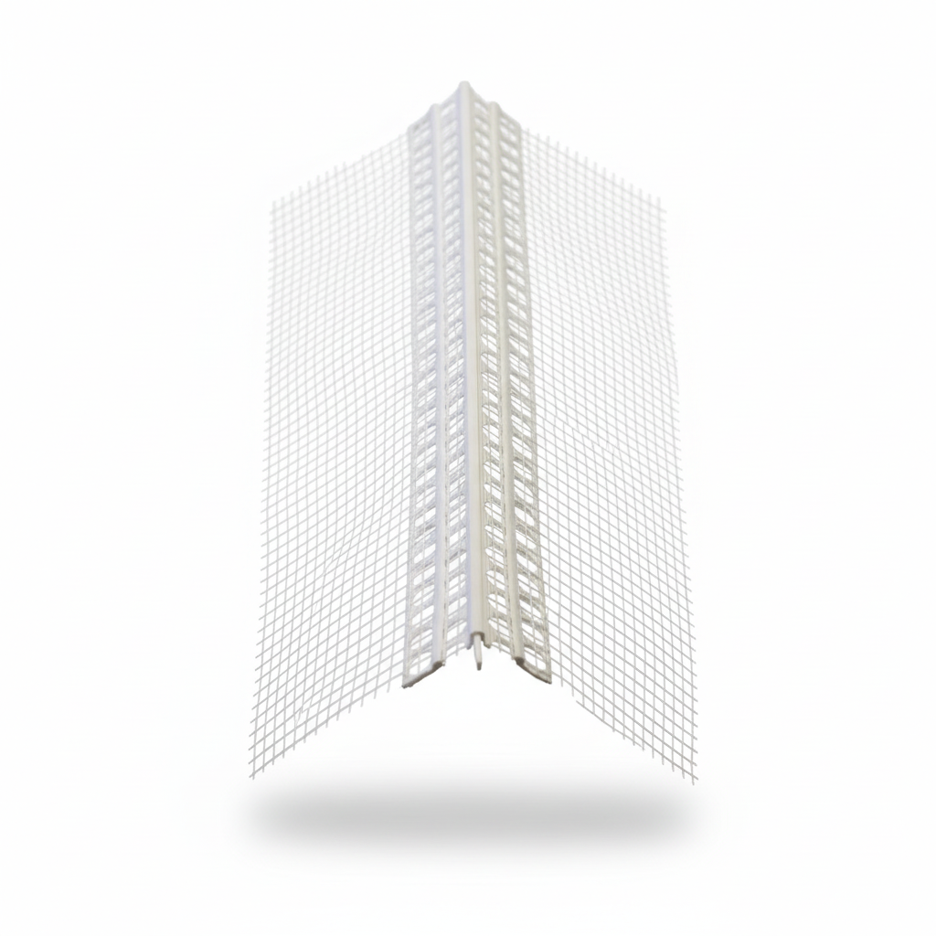PVC corner profile 10×10cm (2.5m piece)