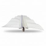 PVC corner profile 10×10cm (2.5m piece)